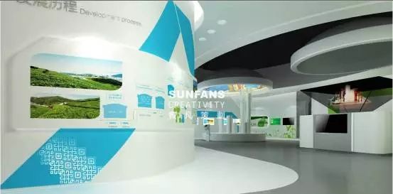 中广核广西防城港核电公关中心展厅设计